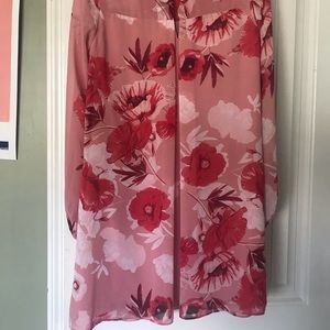 Pink Floral Dress